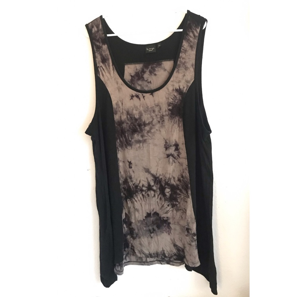 Lavanya 3x black and grey marble tank